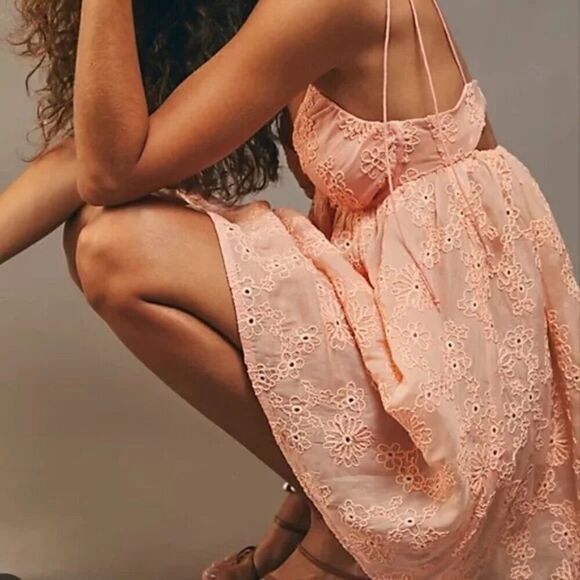 For Love & Lemons x Free People NWT Frances Mini Dress M ($310) - Picture 5 of 12